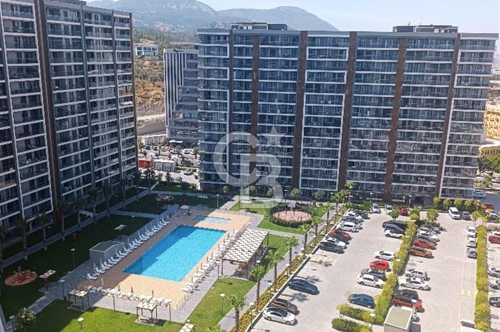 Manisa Meydan Sitesi Havuz Cephe 1+1 Kiralık Daire 