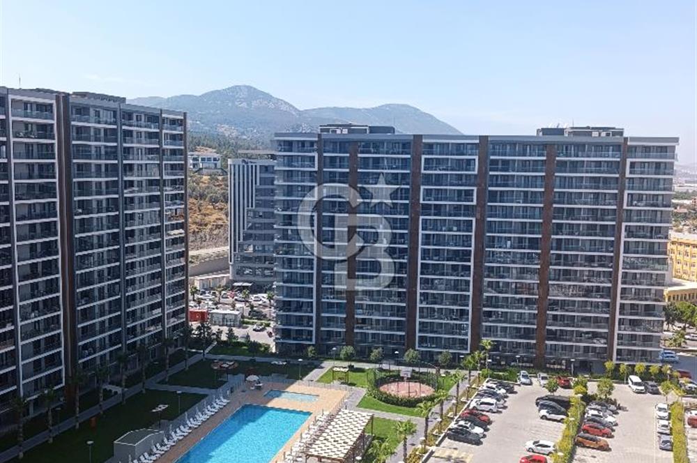 Manisa Meydan Sitesi Havuz Cephe 1+1 Kiralık Daire 