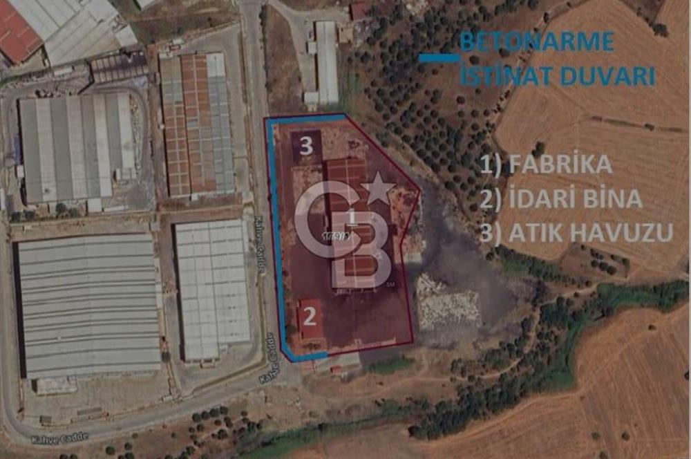 CB BLACK'TEN ÇANAKKALE BİGA'DA 2884 M2 SATILIK FABRİKA