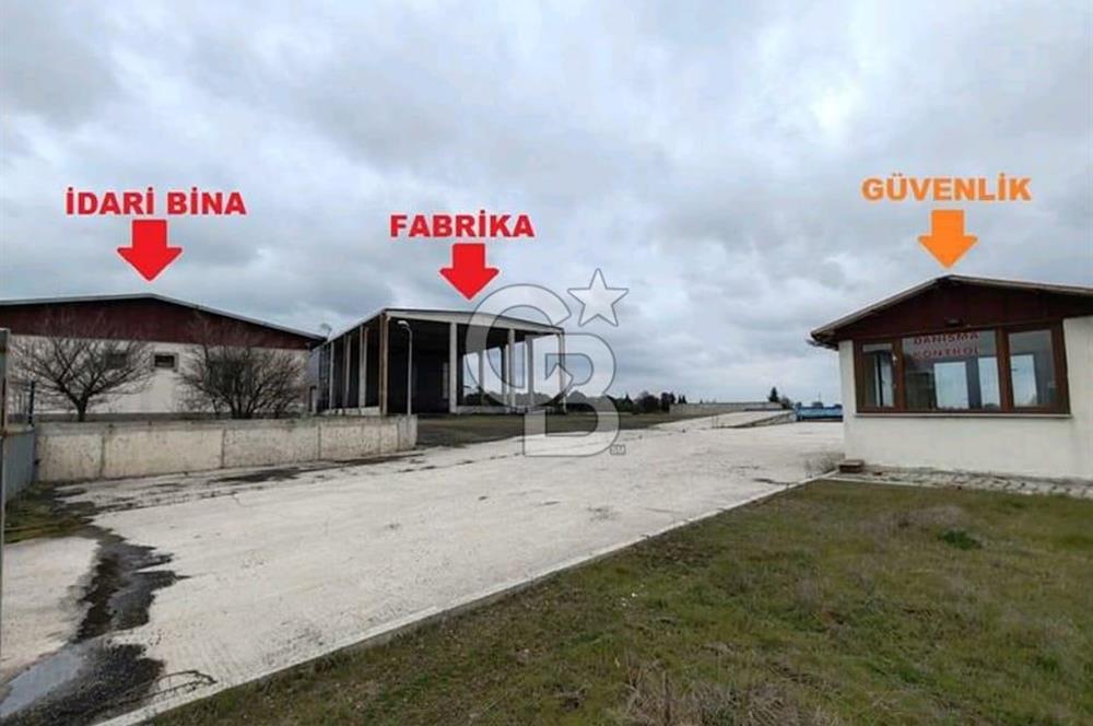 CB BLACK'TEN ÇANAKKALE BİGA'DA 2884 M2 SATILIK FABRİKA