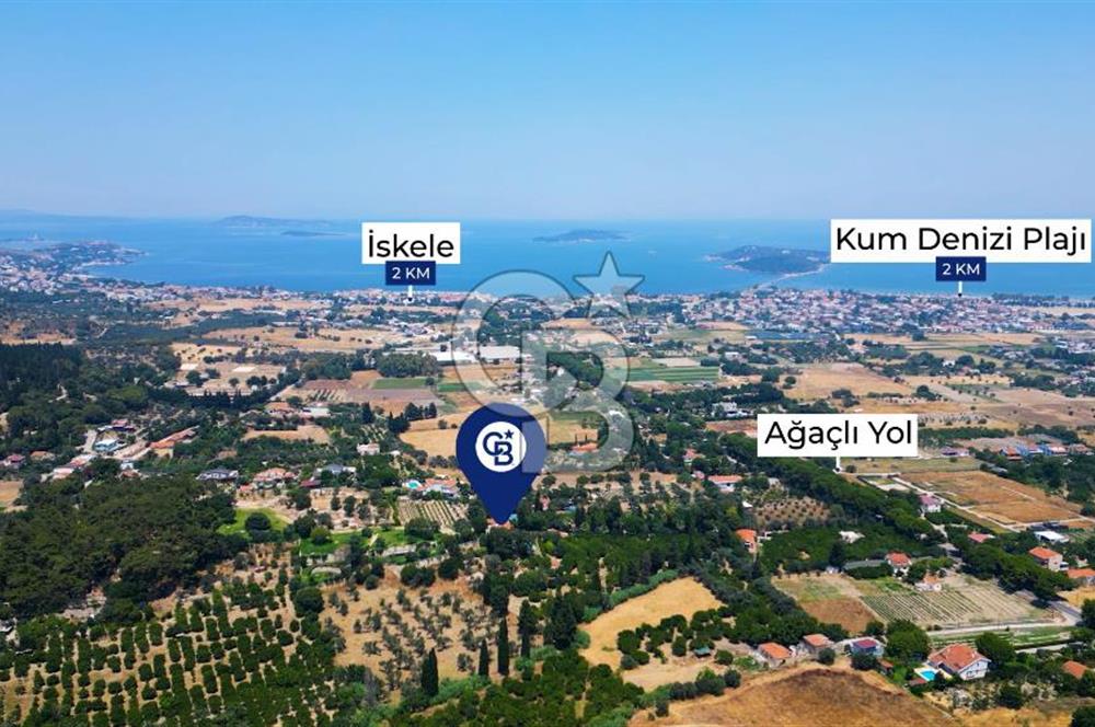  Urla Ağaçlı yol’da Satılık Müstakil Havuzlu Malikane