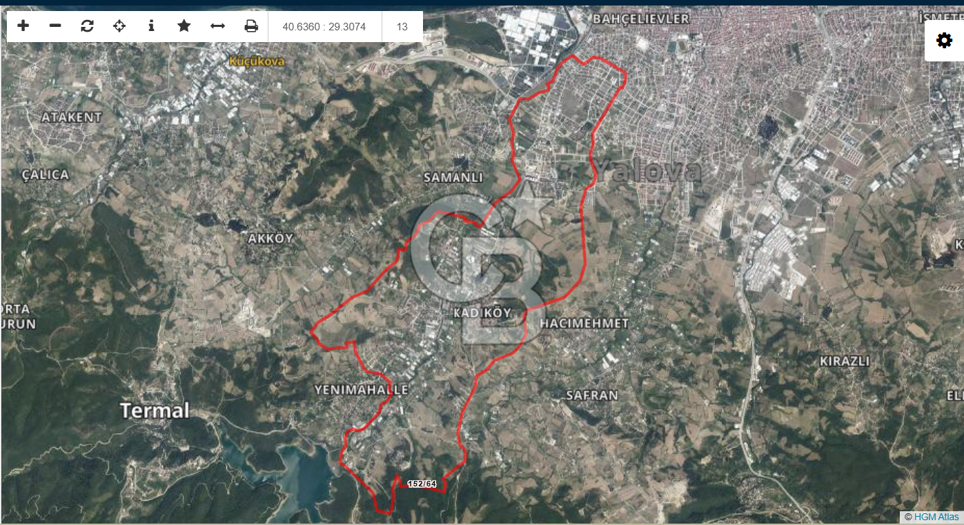 YALOVA KADIKÖY'DE SATILIK TARLA