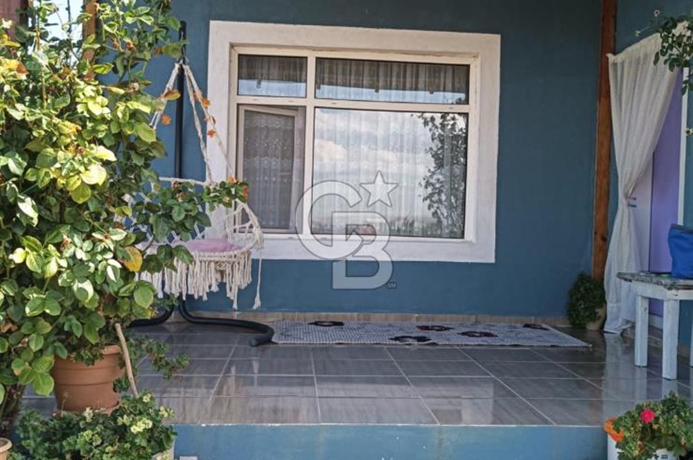 ÇANAKKALE LAPSEKİ ÇARDAK SATILIK BAHÇELİ EV, 418 M2 İMARLI ARSA