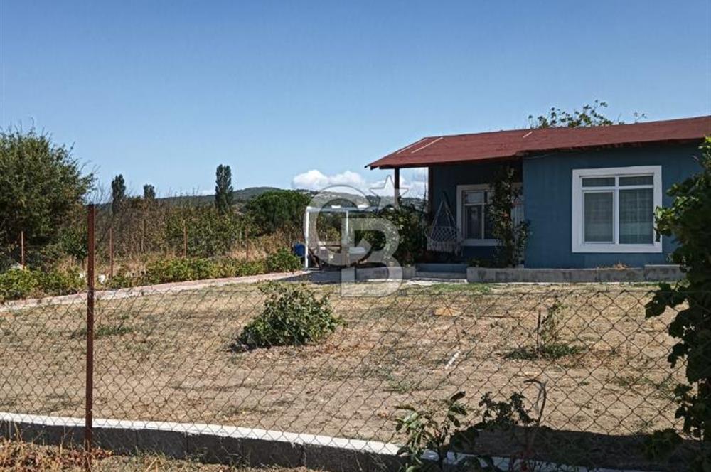 ÇANAKKALE LAPSEKİ ÇARDAK SATILIK BAHÇELİ EV, 418 M2 İMARLI ARSA