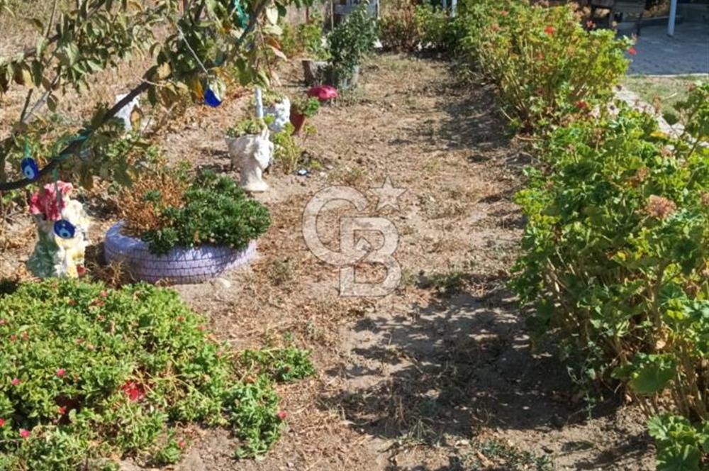 ÇANAKKALE LAPSEKİ ÇARDAK SATILIK BAHÇELİ EV, 418 M2 İMARLI ARSA