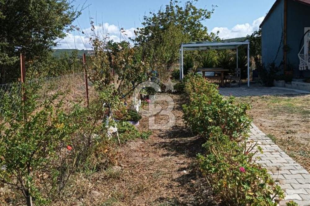 ÇANAKKALE LAPSEKİ ÇARDAK SATILIK BAHÇELİ EV, 418 M2 İMARLI ARSA