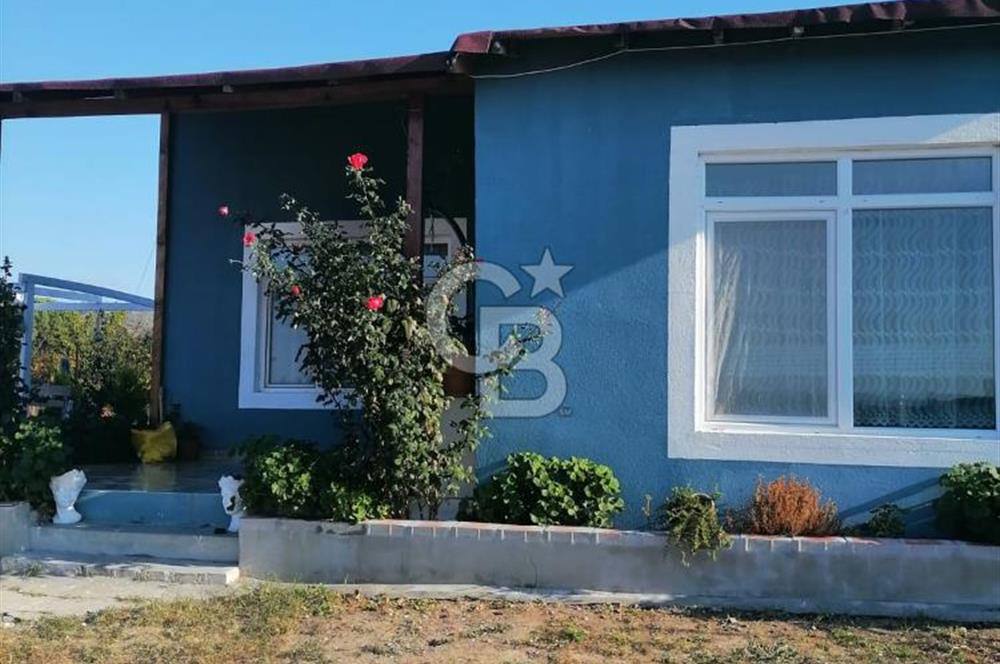 ÇANAKKALE LAPSEKİ ÇARDAK SATILIK BAHÇELİ EV, 418 M2 İMARLI ARSA