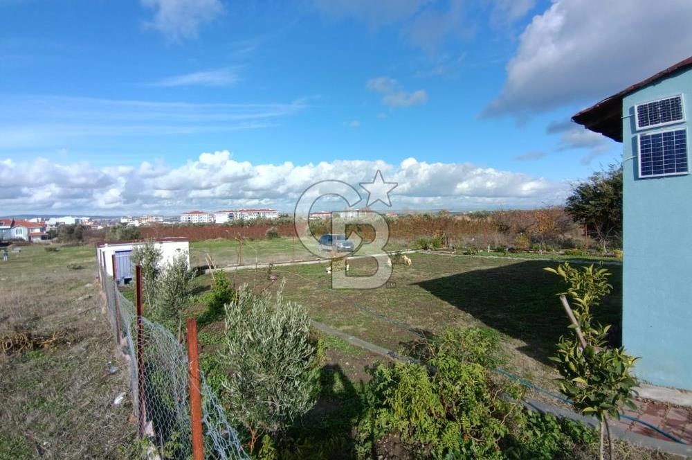 ÇANAKKALE LAPSEKİ ÇARDAK SATILIK BAHÇELİ EV, 418 M2 İMARLI ARSA