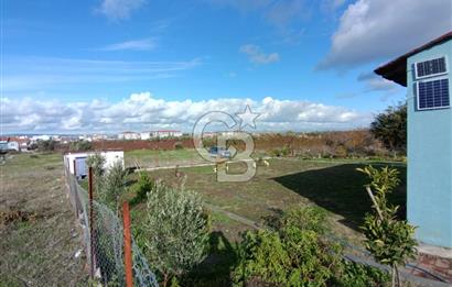 ÇANAKKALE LAPSEKİ ÇARDAK SATILIK BAHÇELİ EV, 418 M2 İMARLI ARSA
