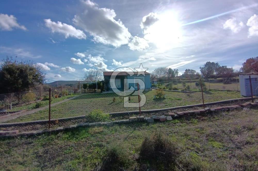 ÇANAKKALE LAPSEKİ ÇARDAK SATILIK BAHÇELİ EV, 418 M2 İMARLI ARSA