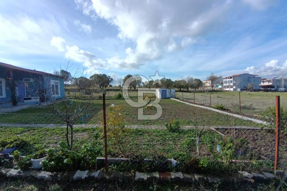 ÇANAKKALE LAPSEKİ ÇARDAK SATILIK BAHÇELİ EV, 418 M2 İMARLI ARSA