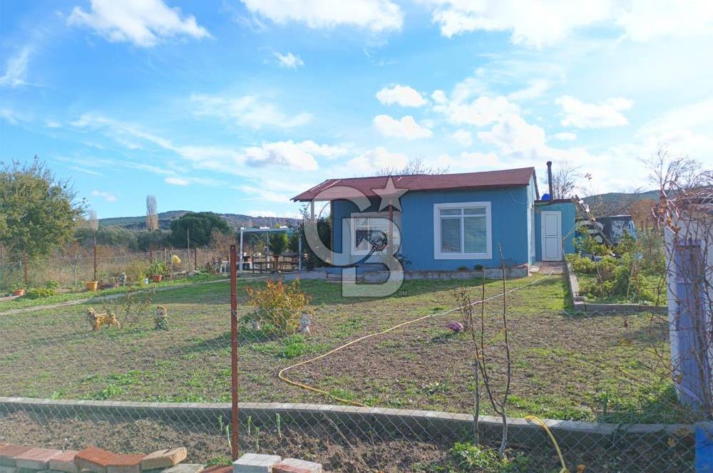 ÇANAKKALE LAPSEKİ ÇARDAK SATILIK BAHÇELİ EV, 418 M2 İMARLI ARSA