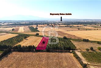 Çanakkale Bayramiç Ahmetçeli Satılık Yolu Olan 1871 m2 Tarla