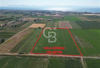 AYVALIK ALTINOVA SATILIK TARLA 33.870 m² 140 METRE YOL CEPHELİ