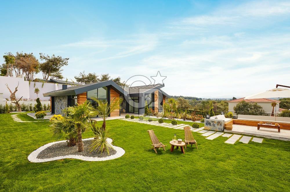 Urla Kekliktepenin Kalbinde The Village Evlerinde Satılık Doğayla İç içe Lüks Villa