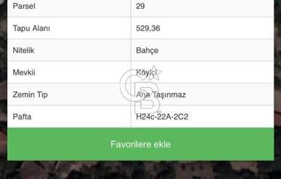 Bilecik İnhisar'da Köy Sınırında Yatırımlık Bahçe 