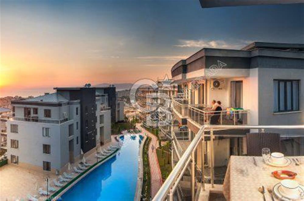 KUŞADASI PANORAMİK DENİZ VE OLİMPİTİK HAVUZ 1+1 DAİRE