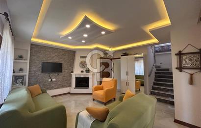 GÜRE'DE 4+1 KAPALI MUTFAKLI MASRAFSIZ SATILIK VİLLA