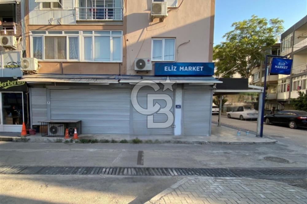 KARŞIYAKA BAHÇELİEVLER'DE YÜKSEK CİROLU DEVREN KİRALIK DÜKKAN