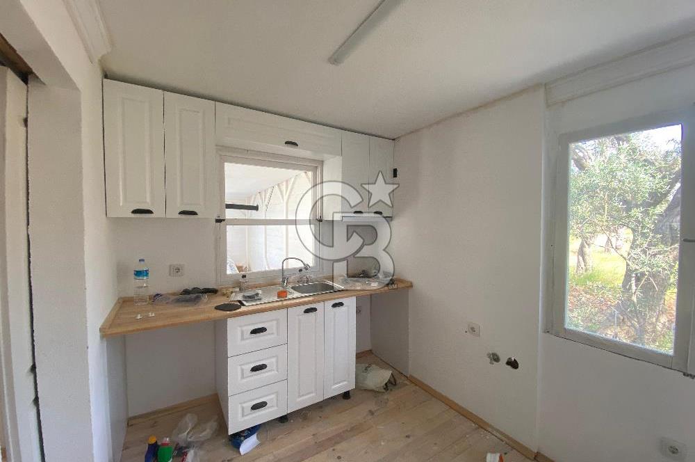 Ayvalık ta doğayla baş başa 4643 m² zeytinlik ve yapı kayıtlı ev