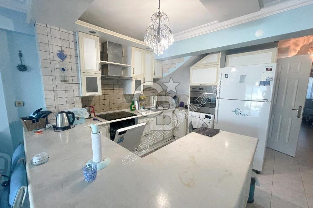 KUŞADASI LİMAN MANZARALI EŞYALI KİRALIK 4+1 DAİRE