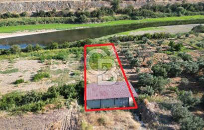 MENEMEN SÜLEYMANLIDA GEDİZ NEHRİ KENARINDA 571M2 HOBİ BAHÇELİ EV