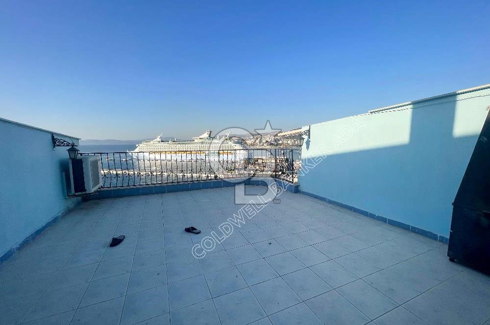 KUŞADASI LİMAN MANZARALI EŞYALI KİRALIK 4+1 DAİRE