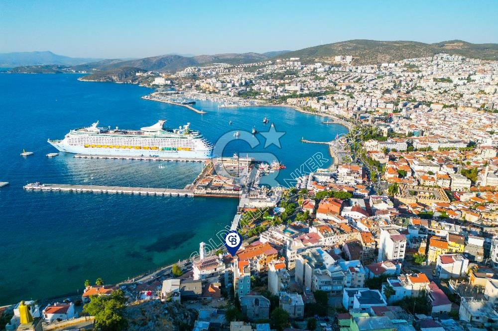 KUŞADASI LİMAN MANZARALI EŞYALI KİRALIK 4+1 DAİRE