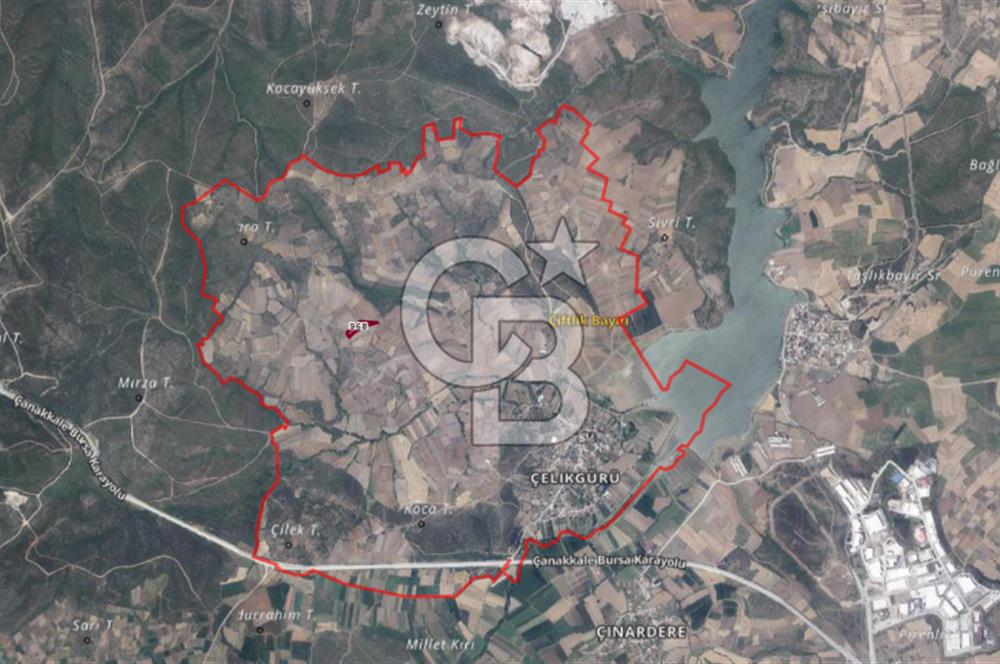 SATILIK TARLA TEK TAPU-ÇANAKKALE BİGA