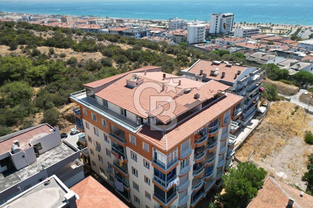 AYVALIK SARIMSAKLI DENİZ DOĞA MANZARALI ASANSÖRLÜ 4+1 TERASLI