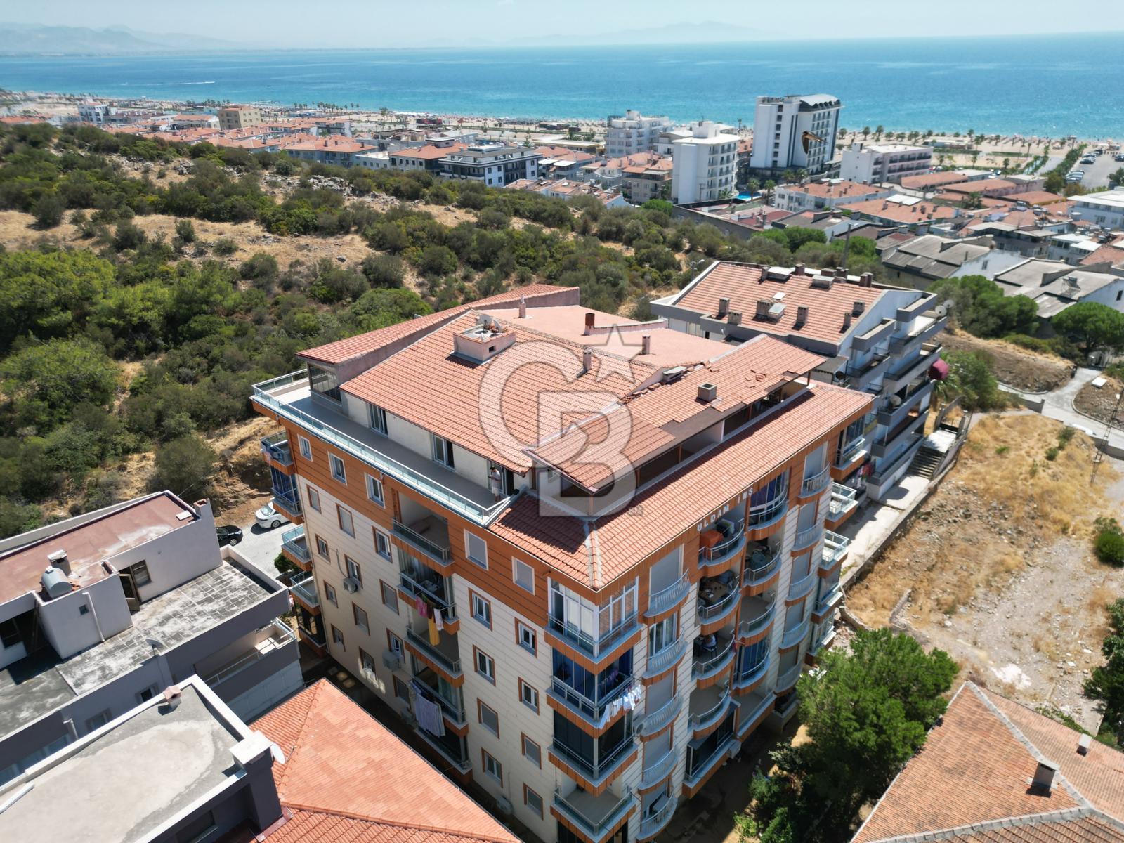 AYVALIK SARIMSAKLI DENİZ DOĞA MANZARALI ASANSÖRLÜ 4+1 TERASLI