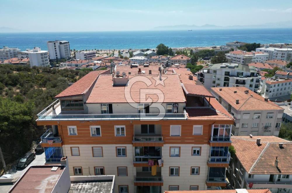 AYVALIK SARIMSAKLI DENİZ DOĞA MANZARALI ASANSÖRLÜ 4+1 TERASLI