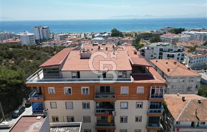 AYVALIK SARIMSAKLI DENİZ DOĞA MANZARALI ASANSÖRLÜ 4+1 TERASLI
