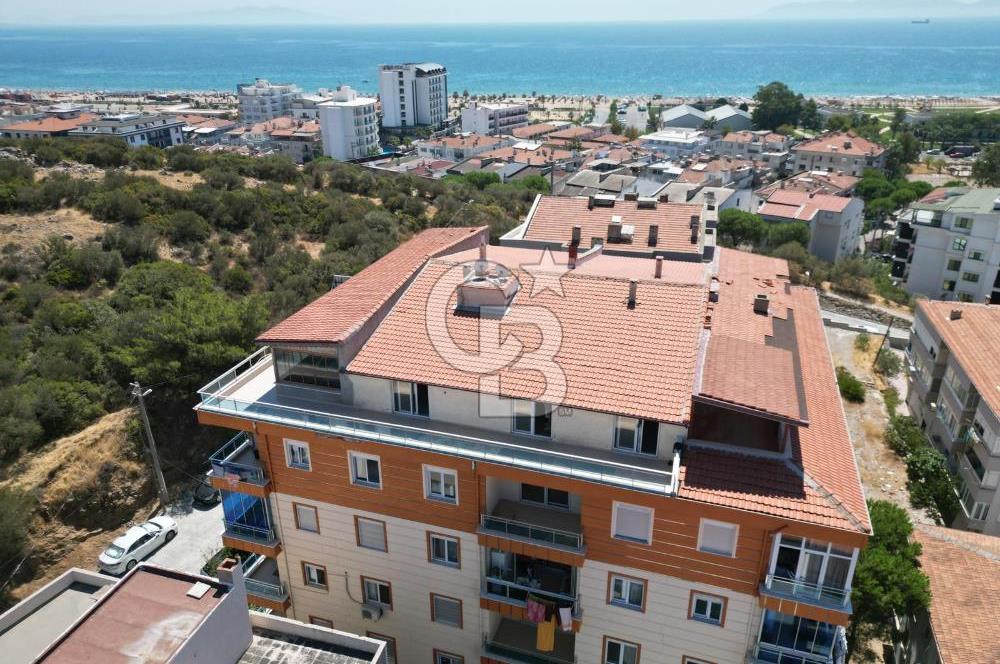 AYVALIK SARIMSAKLI DENİZ DOĞA MANZARALI ASANSÖRLÜ 4+1 TERASLI
