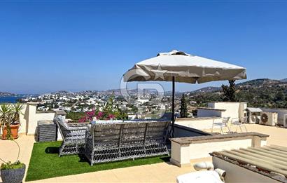 Yalıkavak Geriş Full Deniz Manzaralı, Özel Teraslı Bakımlı Daire