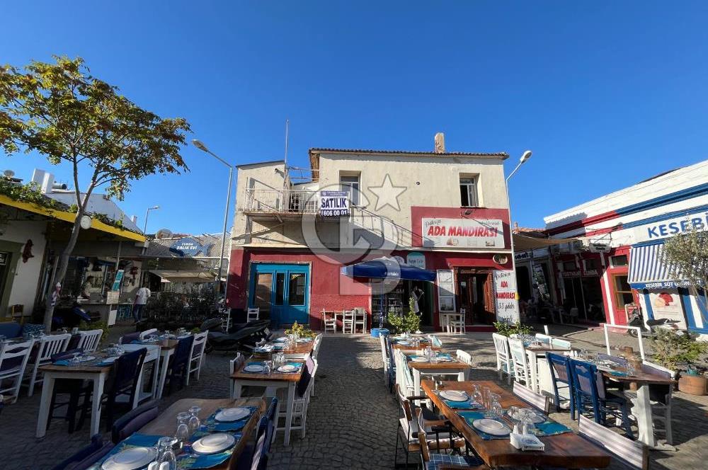 BALIKESİR AYVALIK CUNDA TARİHİ RUM YAPISI TİCARİ VE KONUT