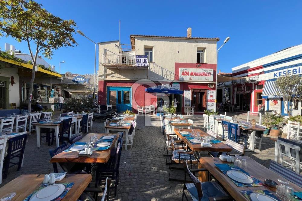 BALIKESİR AYVALIK CUNDA TARİHİ RUM YAPISI TİCARİ VE KONUT