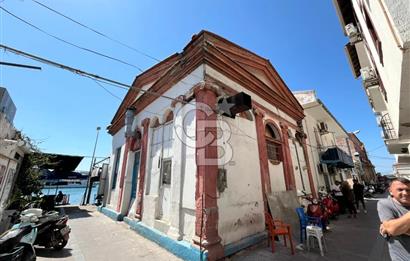 BALIKESİR AYVALIK MERKEZ DE TARİHİ RUM MİMARİLİ TAŞ BİNA SATILIK