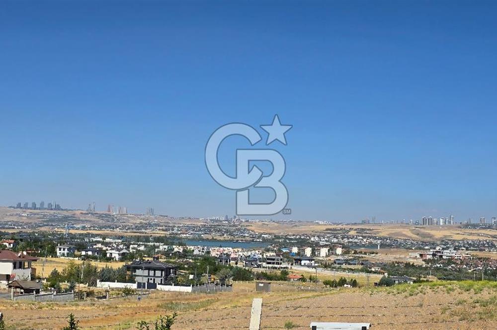 Gölbaşı, Bahçelievlerde Göl Manzaralı Müstakil Villa
