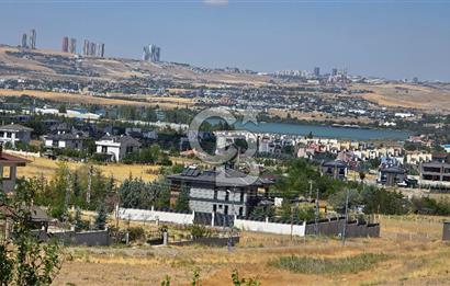 Gölbaşı, Bahçelievlerde Göl Manzaralı Müstakil Villa