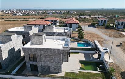 Didim Efelerde TAM MÜSTAKİL Deniz Manzaralı Havuzlu Otoparklı 5+1 Villa