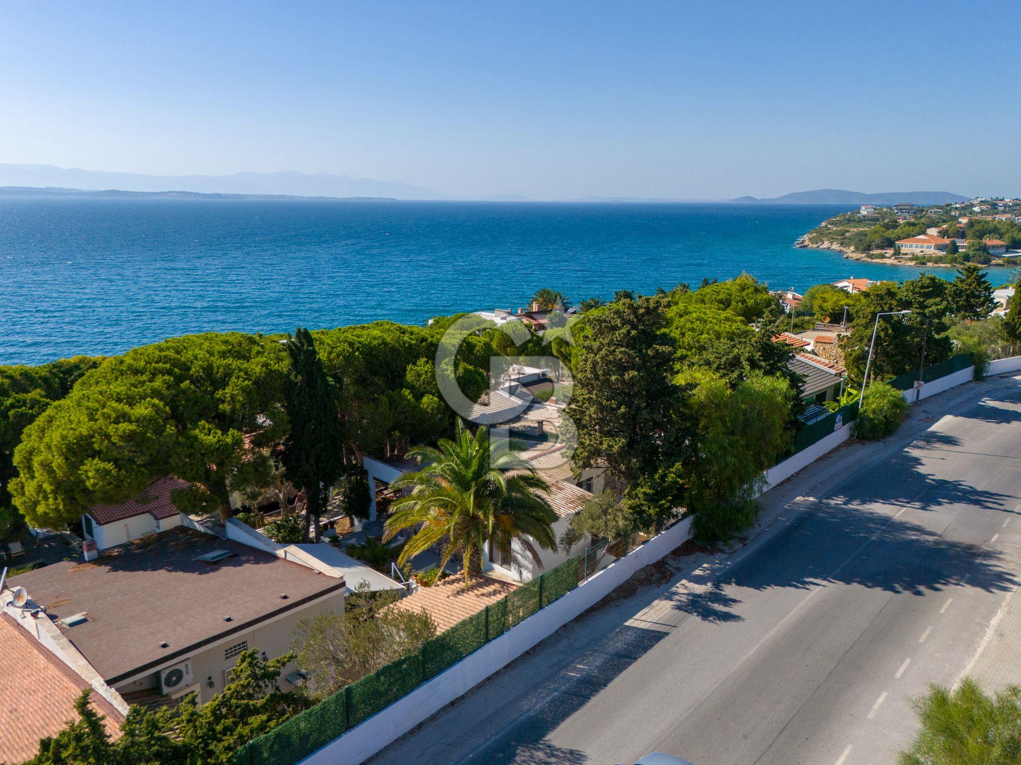 ÇEŞME ARDIÇ PUNTA MEVKİİ DENİZ MANZARALI VİLLA