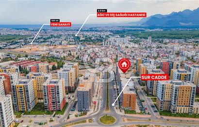 ASUDE ALAYOĞLUNDAN TURKUAZ'DA TAPULU SATILIK 2+1 LÜKS DAİRE