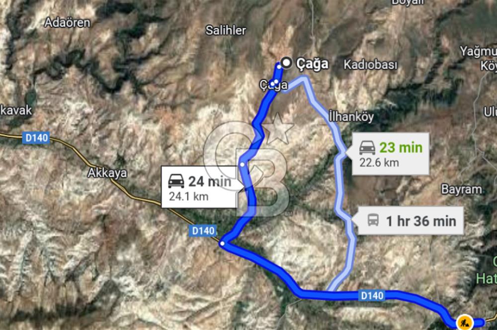ANKARA GÜDÜL'DE/MÜSTAKİL TAPULU 2525 M2 TARLA/YATIRIM FIRSATIDIR