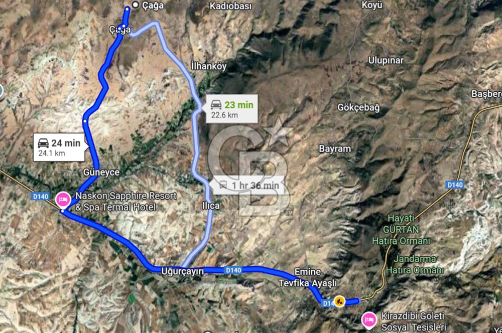 ANKARA GÜDÜL'DE/MÜSTAKİL TAPULU 2525 M2 TARLA/YATIRIM FIRSATIDIR