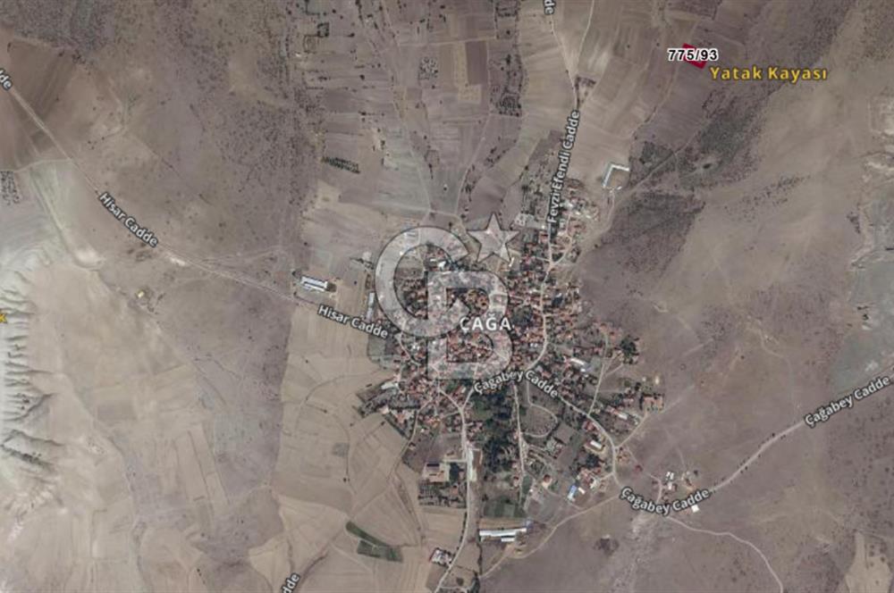 ANKARA GÜDÜL'DE/MÜSTAKİL TAPULU 2525 M2 TARLA/YATIRIM FIRSATIDIR