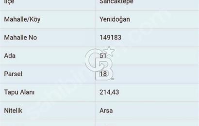 YENİDOĞAN MERKEZİ KONUMDA 214 MT. KONUT İMARLI FIRSAT ARSA