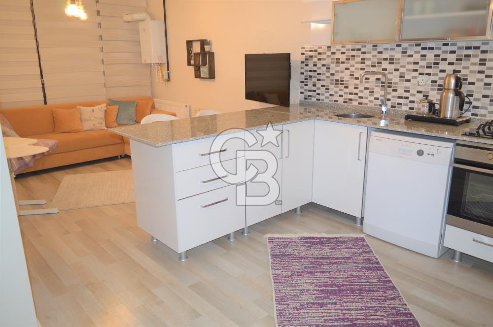 ÇANKAYA HİLAL MAH. NEHİR REZİDANS'TA 1+1 EŞYALI SATILIK DAİRE