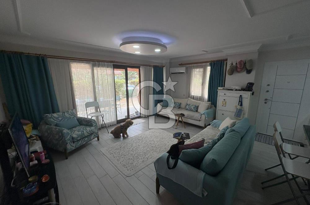 DİKİLİ GAZİPAŞA'DA DENİZE 20m MESAFEDE SATILIK 3+1 VİLLA