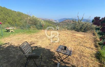 Bodrum Konacık'ta Panoramik Deniz Manzaralı Satılık Bahçe Dubleksi